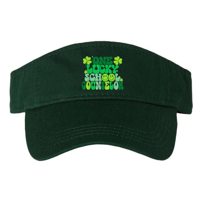 Funny Patrick's Day, Groovy Teacher One Lucky School Counselor Visor