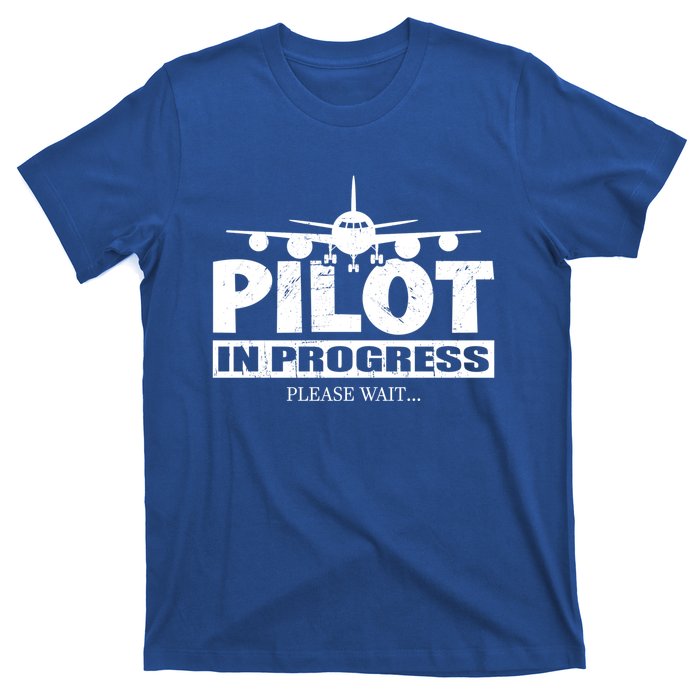 Funny Pilot Design Copilot Flight Pilot In Progress Future Funny Gift T-Shirt