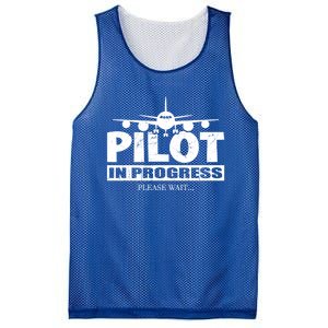 Funny Pilot Design Copilot Flight Pilot In Progress Future Funny Gift Mesh Reversible Basketball Jersey Tank