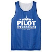 Funny Pilot Design Copilot Flight Pilot In Progress Future Funny Gift Mesh Reversible Basketball Jersey Tank