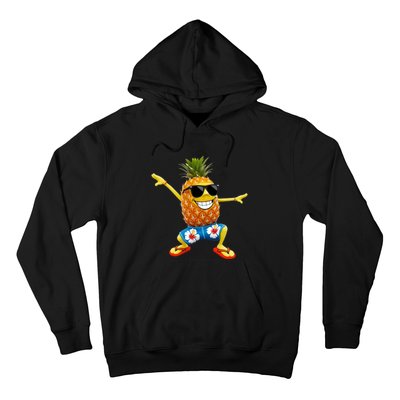 Funny Pineapple Dance Tropical And Playful Design Hoodie