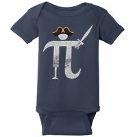 Funny Pi Day Pi Rate | Science & Math Teacher Happy Pi Day Baby Bodysuit