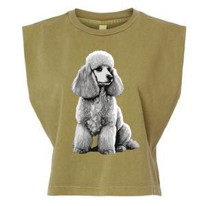 Funny Poodle Dog Miniature Poodle Toy Poodle 1995 Garment-Dyed Women's Muscle Tee