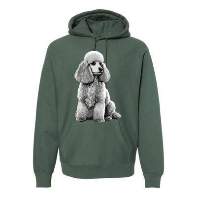 Funny Poodle Dog Miniature Poodle Toy Poodle 1995 Premium Hoodie