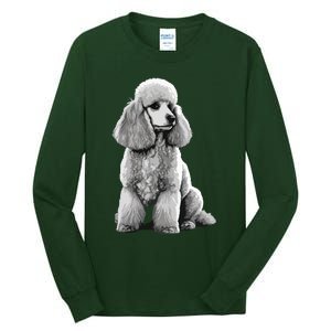 Funny Poodle Dog Miniature Poodle Toy Poodle 1995 Tall Long Sleeve T-Shirt