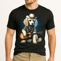Funny Poodle Dog Miniature Poodle Toy Poodle Country Music Cooling Performance Crew T-Shirt