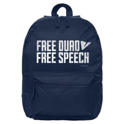 Free Pavel Durov Telegram Free Speech 16 in Basic Backpack