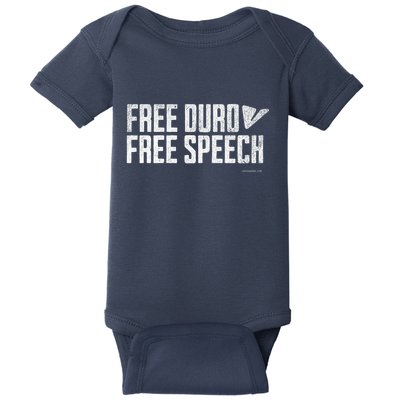 Free Pavel Durov Telegram Free Speech Baby Bodysuit