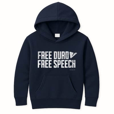 Free Pavel Durov Telegram Free Speech Kids Hoodie