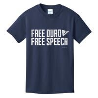 Free Pavel Durov Telegram Free Speech Kids T-Shirt