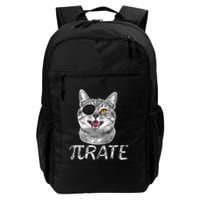 Funny Pi Day Math Science Cat Pirate Backpack
