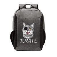 Funny Pi Day Math Science Cat Pirate Vector Backpack