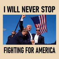 Former President Donald Trump Supporters Drawstring Bag