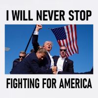 Former President Donald Trump Supporters Poster