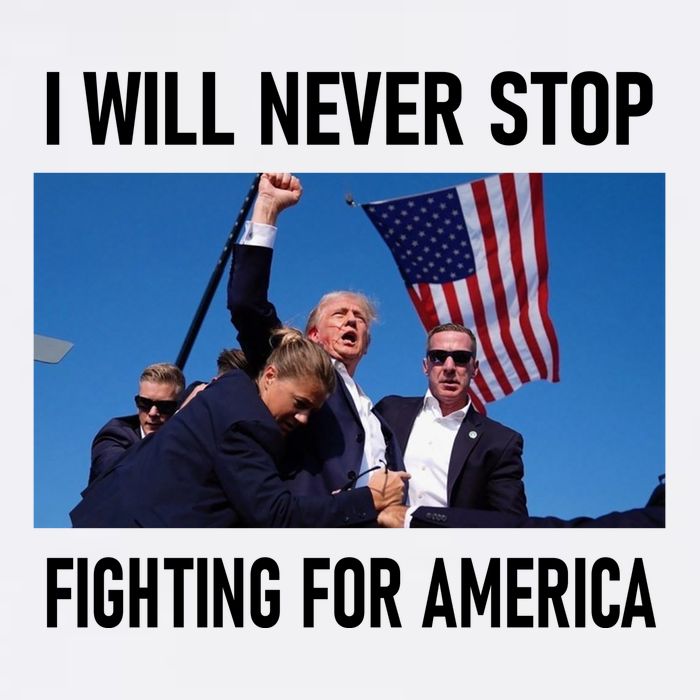 Former President Donald Trump Supporters Poster