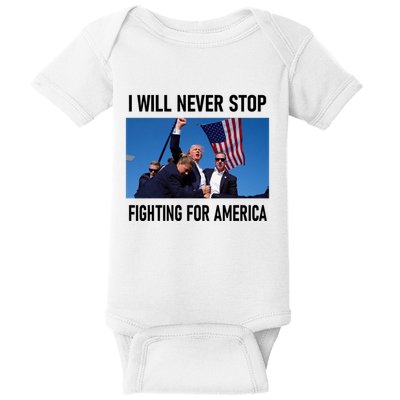 Former President Donald Trump Supporters Baby Bodysuit