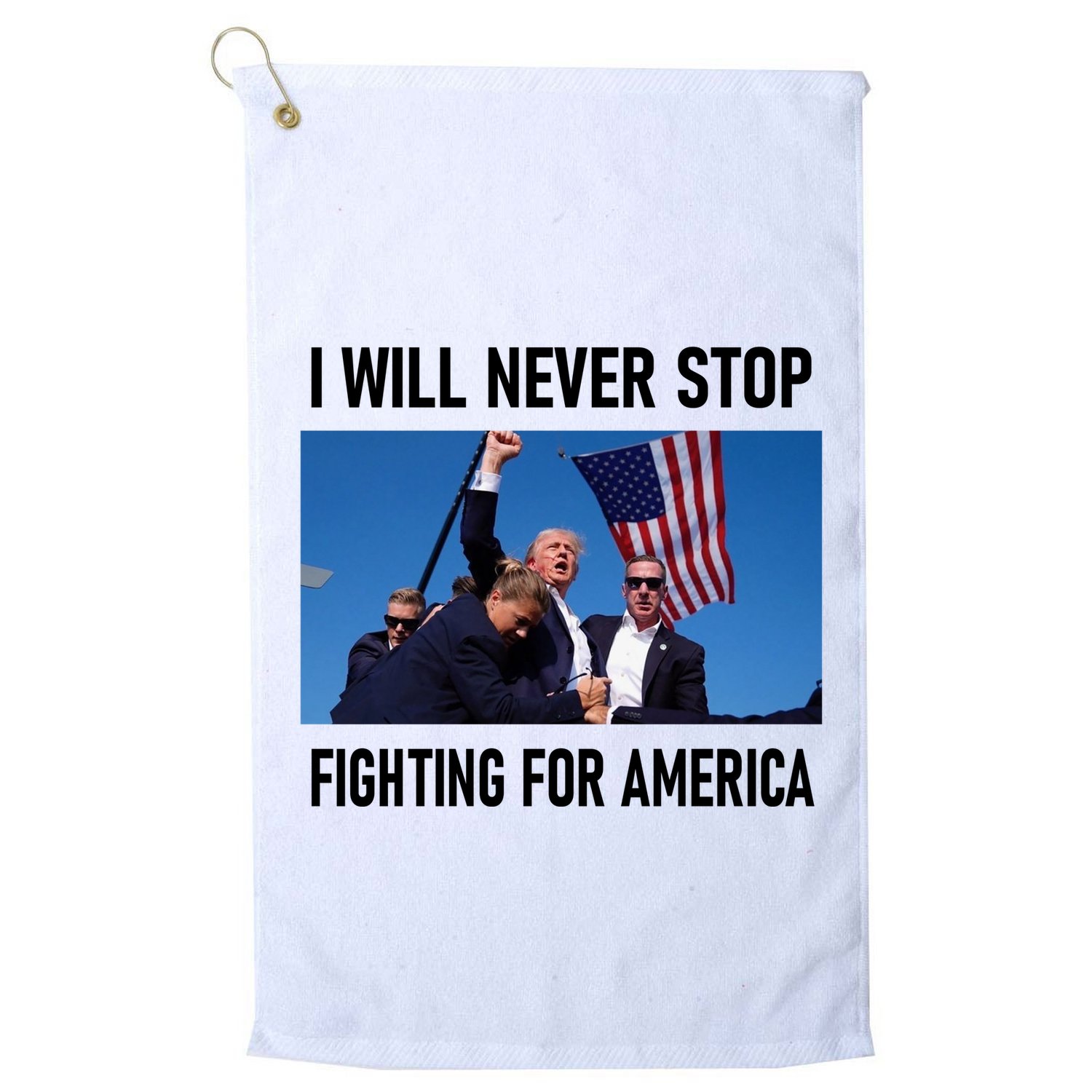 Former President Donald Trump Supporters Golf Towel