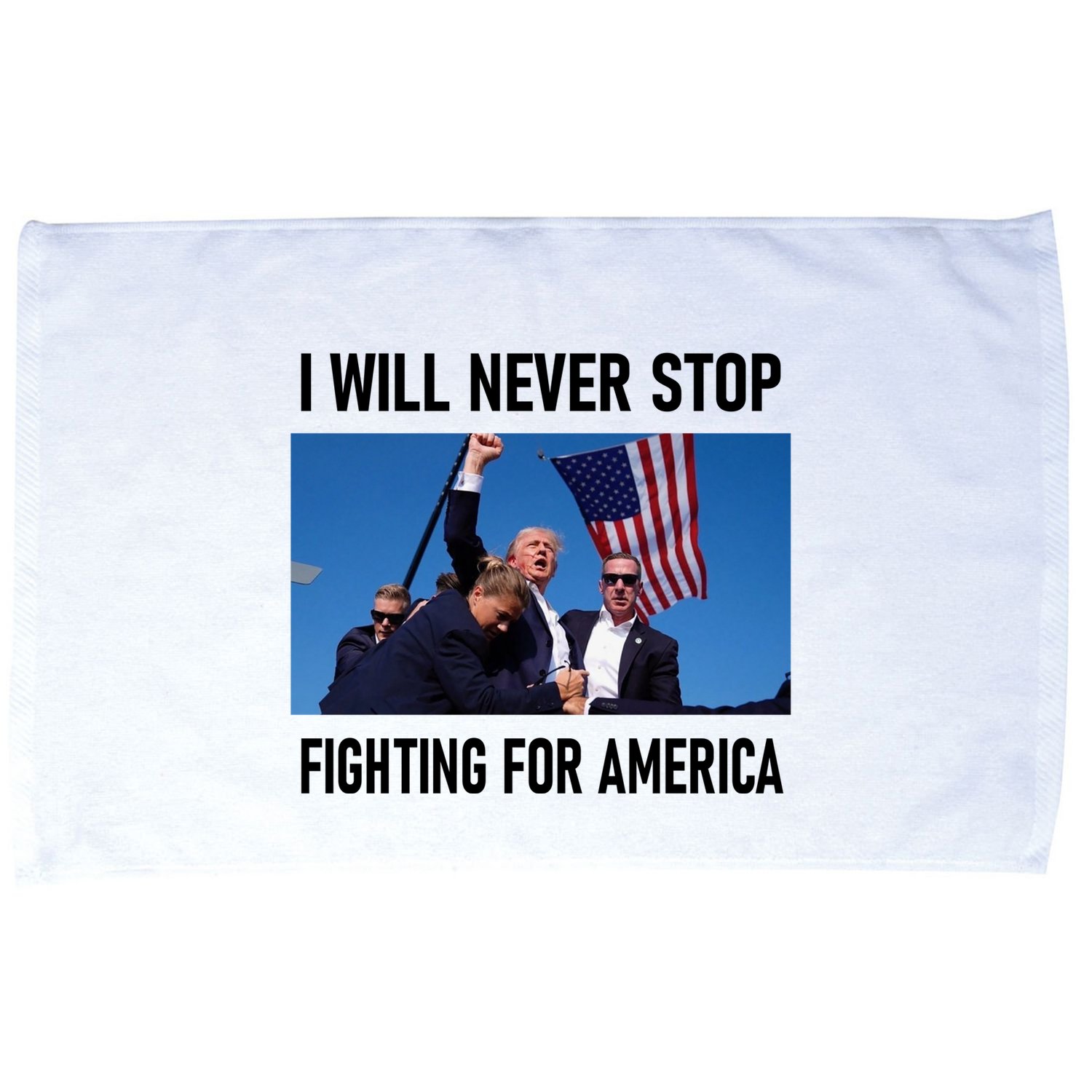 Former President Donald Trump Supporters Microfiber Hand Towel