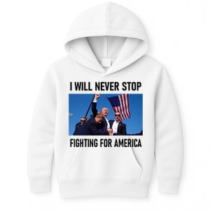 Former President Donald Trump Supporters Kids Hoodie