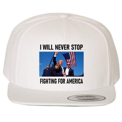 Former President Donald Trump Supporters Wool Snapback Cap
