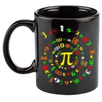 Funny Pi Day Spiral Pi Math For Pi Day 3 14 11oz C Handle Ceramic Mug