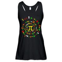 Funny Pi Day Spiral Pi Math For Pi Day 3 14 Ladies Essential Flowy Tank