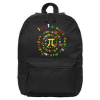 Funny Pi Day Spiral Pi Math For Pi Day 3 14 16 in Basic Backpack