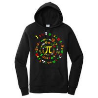 Funny Pi Day Spiral Pi Math For Pi Day 3 14 Women's Pullover Hoodie