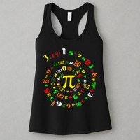 Funny Pi Day Spiral Pi Math For Pi Day 3 14 Womens Tank Top