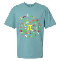 Funny Pi Day Spiral Pi Math For Pi Day 3 14 Sueded Cloud Jersey T-Shirt