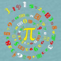 Funny Pi Day Spiral Pi Math For Pi Day 3 14 Sueded Cloud Jersey T-Shirt