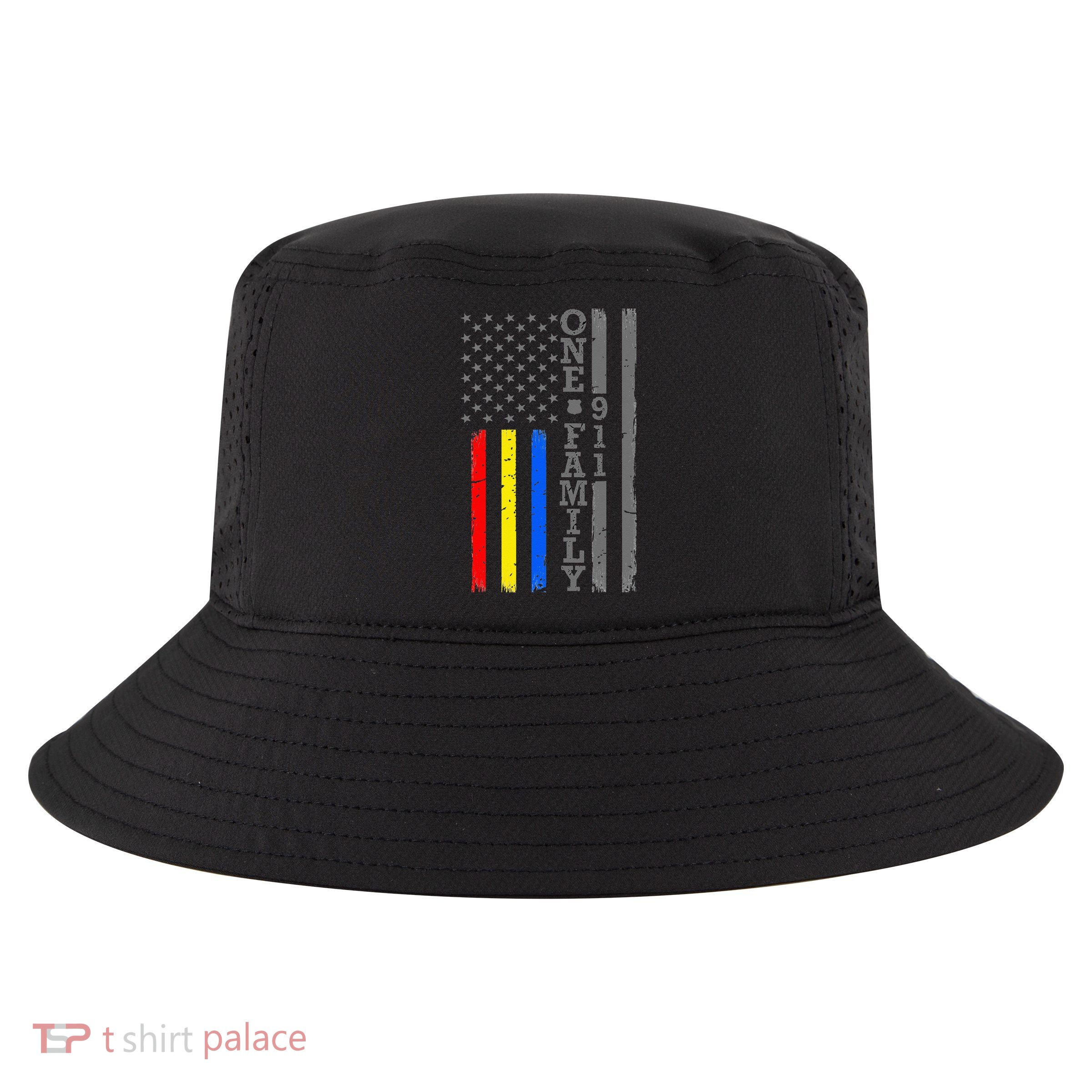 Fire Police Dispatcher 911 Emergency Services Cool Comfort Performance Bucket Hat
