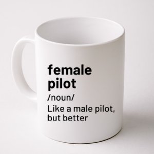 Female Pilot Definition Coffee Mug