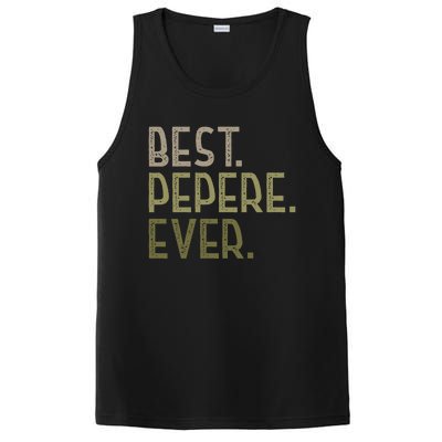 Funny Pepere Design For Grandad Fathers Day Best Pepere Ever Gift PosiCharge Competitor Tank