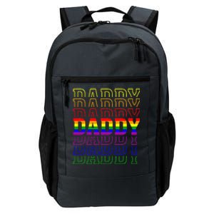 Funny Pride Daddy Proud Gay Lesbian LGBT Gift Fathers Day Daily Commute Backpack