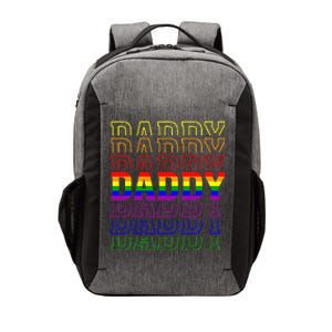 Funny Pride Daddy Proud Gay Lesbian LGBT Gift Fathers Day Vector Backpack