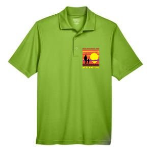 Funny Personalized Dear Dad Great Job Were Awesome Cool Dad Gift Men's Origin Performance Pique Polo