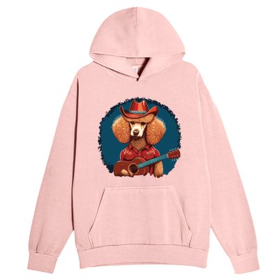 Funny Poodle Dog Miniature Poodle Toy Poodle Country Music Urban Pullover Hoodie