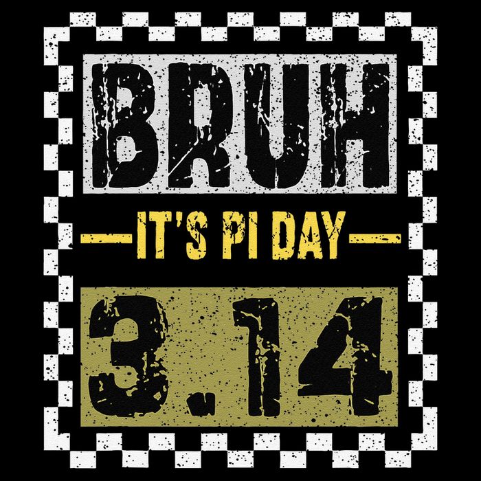Funny Pi Day Saying Bruh Its Pi Day Math Teacher design Baby Bodysuit