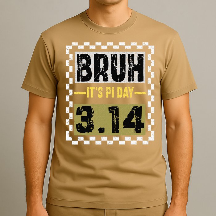 Funny Pi Day Saying Bruh Its Pi Day Math Teacher design T-Shirt