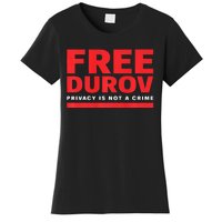 Free Pavel Durov Women's T-Shirt