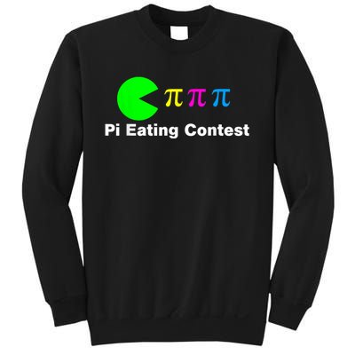 Funny Pi Day Math Science Pi Eating Contest Mix Sweatshirt