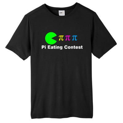 Funny Pi Day Math Science Pi Eating Contest Mix Tall Fusion ChromaSoft Performance T-Shirt