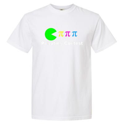 Funny Pi Day Math Science Pi Eating Contest Mix Garment-Dyed Heavyweight T-Shirt