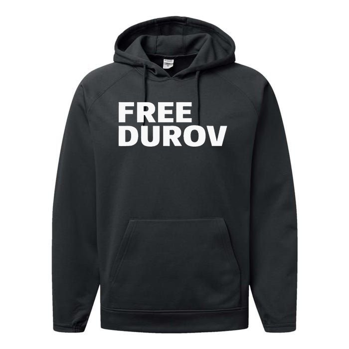 Free Pavel Durov Privacy Is Not A Crime Performance Fleece Hoodie