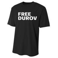 Free Pavel Durov Privacy Is Not A Crime Performance Sprint T-Shirt