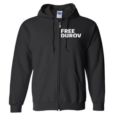 Free Pavel Durov Privacy Is Not A Crime Full Zip Hoodie