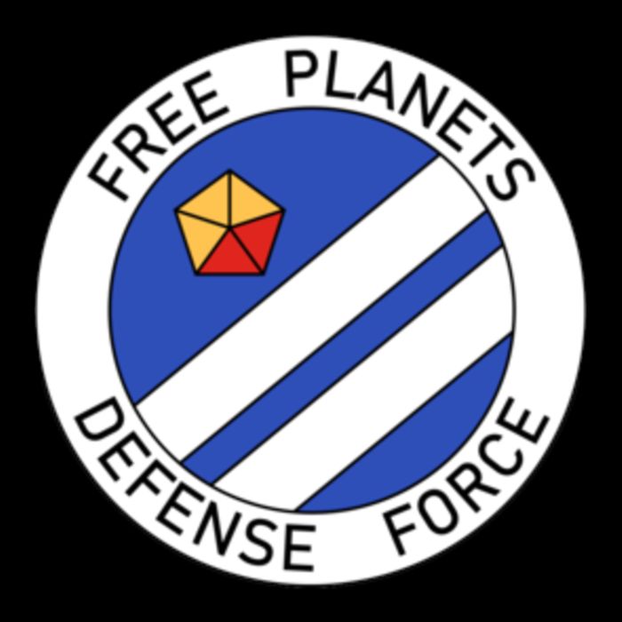 Free Planets Defense Force Insignia Corner Print Bag