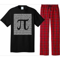 Funny Pi Day Number 3 14 March 14 Math Geek Nerd Cute Gift Pajama Set