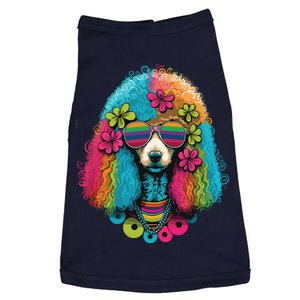 Funny Poodle Dog Miniature Poodle Toy Poodle Hippie Doggie Tank